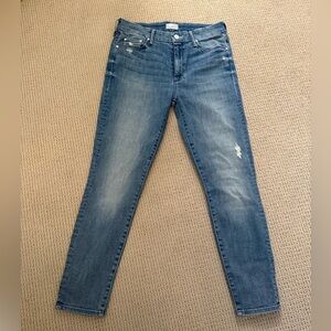 MOTHER The Looker Crop Jeans size 28